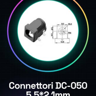 3 Pezzi DC 5.5*2.1MM DC-050 Power Adattatore Socket