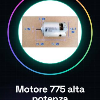 Hochleistungsmotor 775 für 12V - 18V