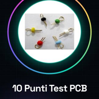 10 punti di test della scheda PCB Pezzi