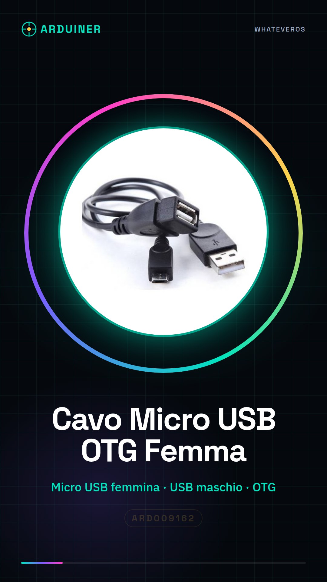 Micro USB OTG USB-Female-Anschlusskabel mit USB-Männlich-Ladefunktion