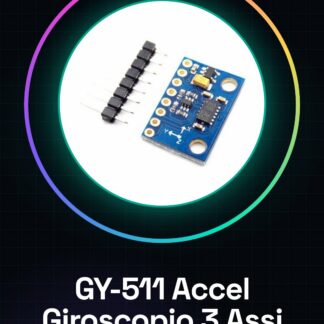 GY - 511 Accelerometro Giroscopio 3 Assi Bussola Magnetometro Sensore per Arduino