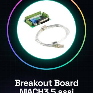 MACH3 CNC 5 assi Interfaccia Breakout Board per Stepper Motore Driver Mulino CNC ST