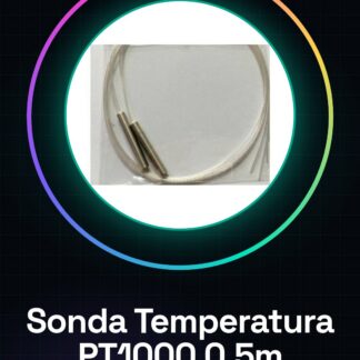 Sonda Temperatura PT1000 0.5 metri Resistenza termica -40 +200 celsius