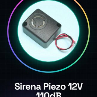 Sirena Piezo Da interno antifurto 12V 110dB