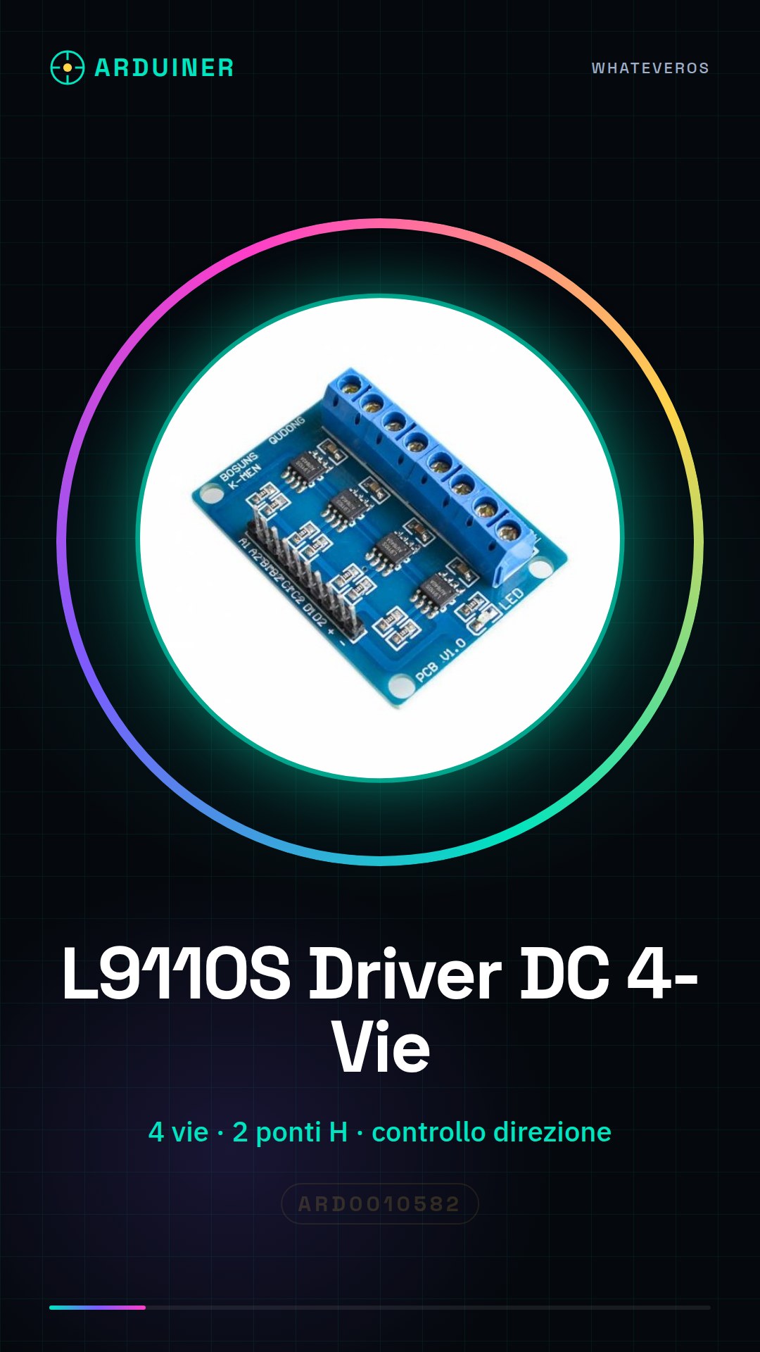 L9110S 4-Wege DC-Motor-Treiber für Smart Car 2-Bridge H, H-Bridge Rover, Roboterwagen
