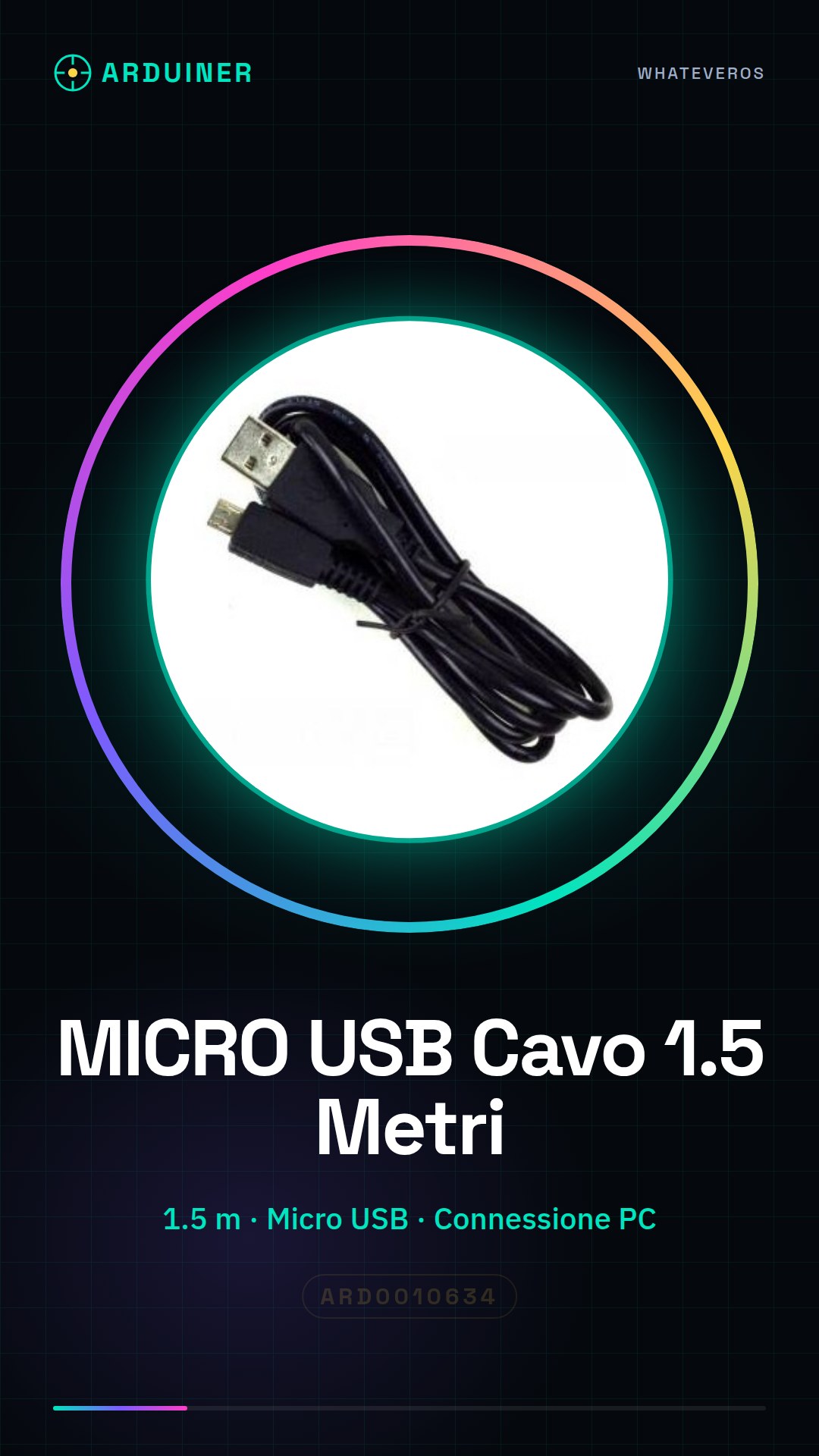 Micro USB Kabel 1,5 Meter