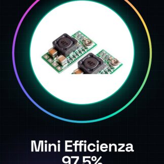 MINI Efficienza 97,5% modulo buck DCDC di dimensioni ultra ridotte da 424V12V24V a 5V3A Per auto