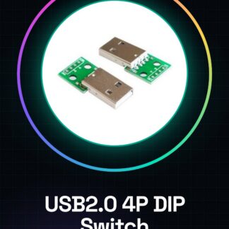 USB2.0 maschio a 4P DIP switch scheda adattatore DIP