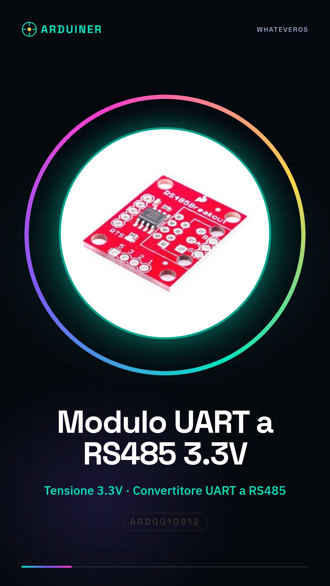 Communication Module Serial to RS485 Converter SP3485 3.3V