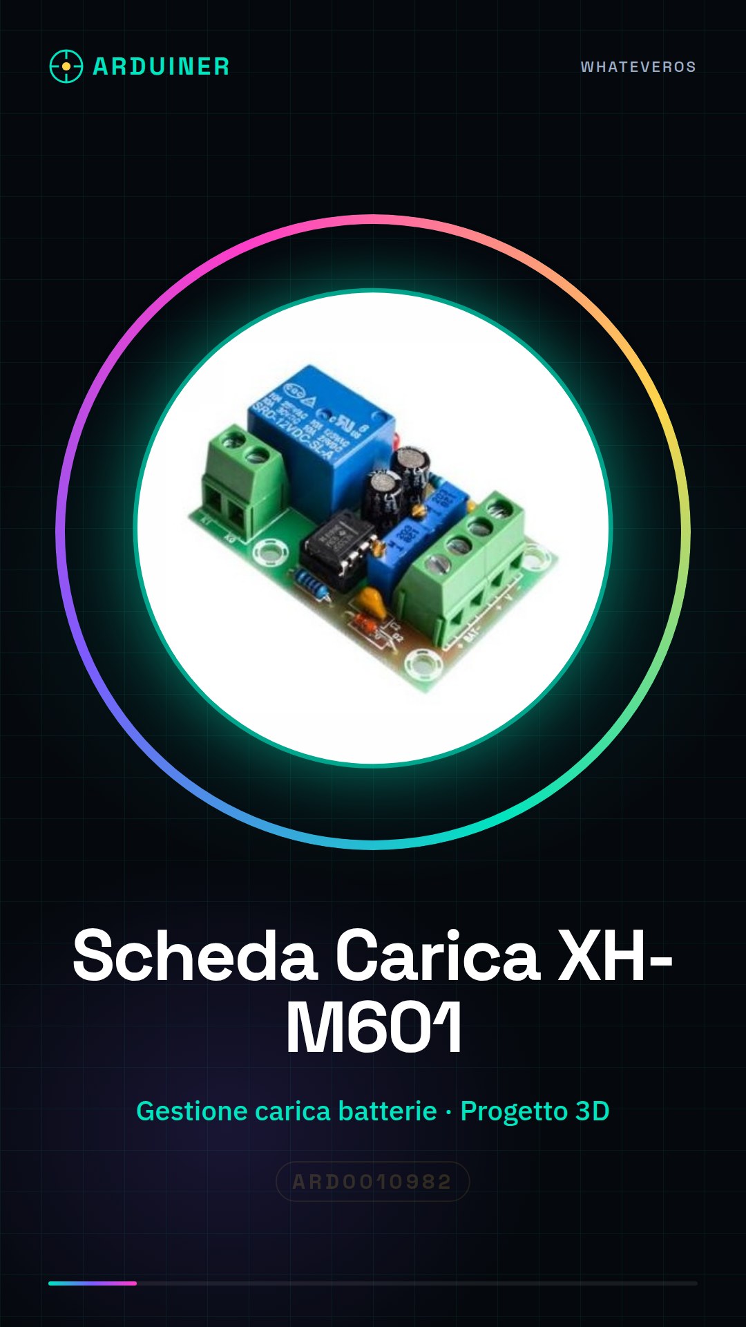 Scheda di controllo carica batteria XH-M601