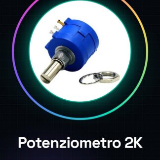 Potenziometro assiale di precisione multigiro 2 Kohm 2K 3590S-2-202L 3590S