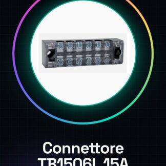 2 Pezzi TB1506L 15 A 600 V Connettore a vite a doppia riga FISSA morsettiera elettrica