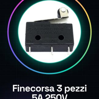 Finalement 3 pièces avec roue KW11-3Z 5A 250V 20 * 10 * 6mm