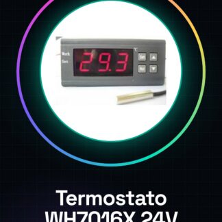 24V LCD Digitale Termostato Temperatura Controller Pulsante WH7016X delay shutdown functions