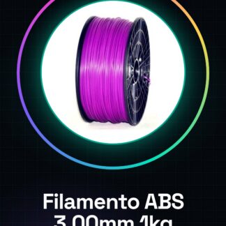 ABS-Filament 3.00mm 1kg – Violett – Hochwertig für 3D-Drucker (MakerBot, Ultimaker, Prusa, RepRap)