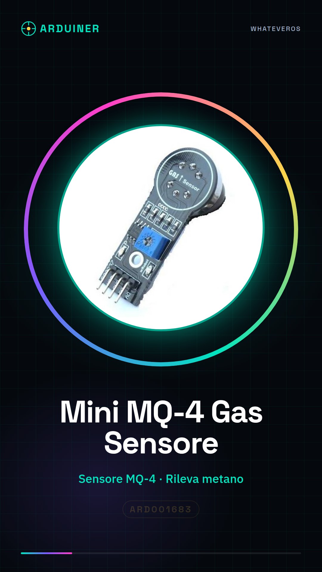 Module de détection de gaz Mini MQ-4
