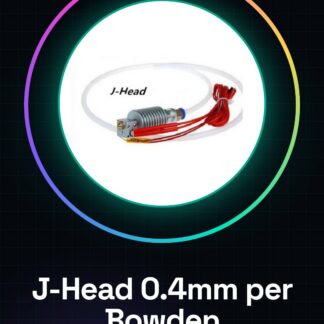 J-Head per Estrusore Ugello 0.4mm per Filamento 3.00mm Tipo Bowden