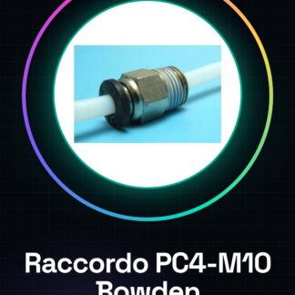 PC4-M10 Raccordo per J-Head Tipo Bowden
