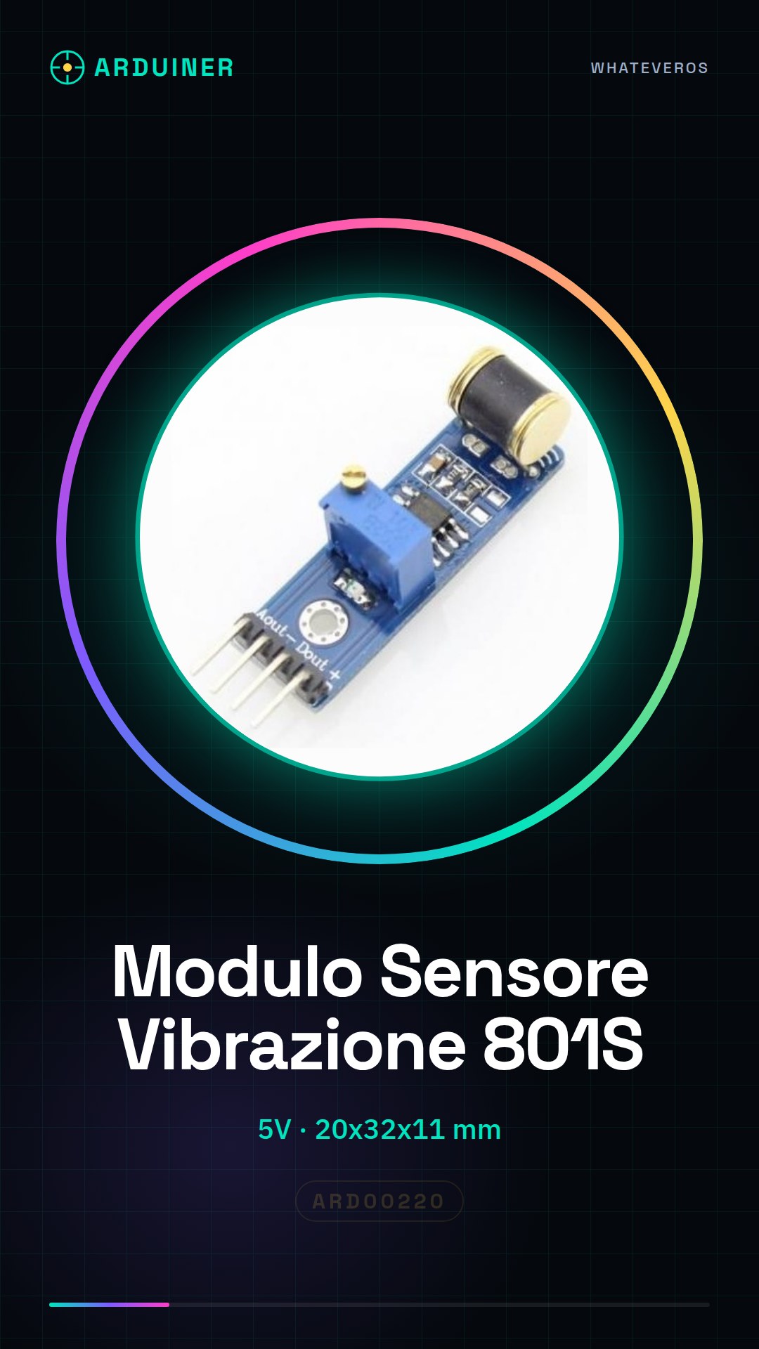 801S Analog Vibration Sensor Module for Arduino