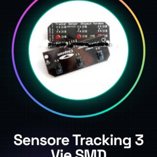 Sensore Tracking Segui Linea SMD a 3 Vie per Robot, Rover Macchine