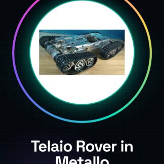 Telaio Base Rover Robot in Metallo con Cignie e Motori TK004