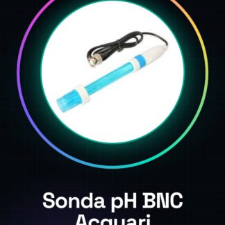Sonda Elettrodo PH con Connettore BNC per acquari sensore controllo valore PH