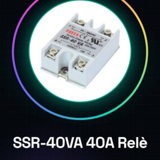 SSR-40VA 40A Metal Base Resistenze Regolatore stato solido Relè 500 Kohm