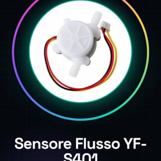 Sensore Flusso d'acqua Flussometro YF-S401 Diametro esterno 7MM 0.3-6L/Min DC4.5 5V-24V