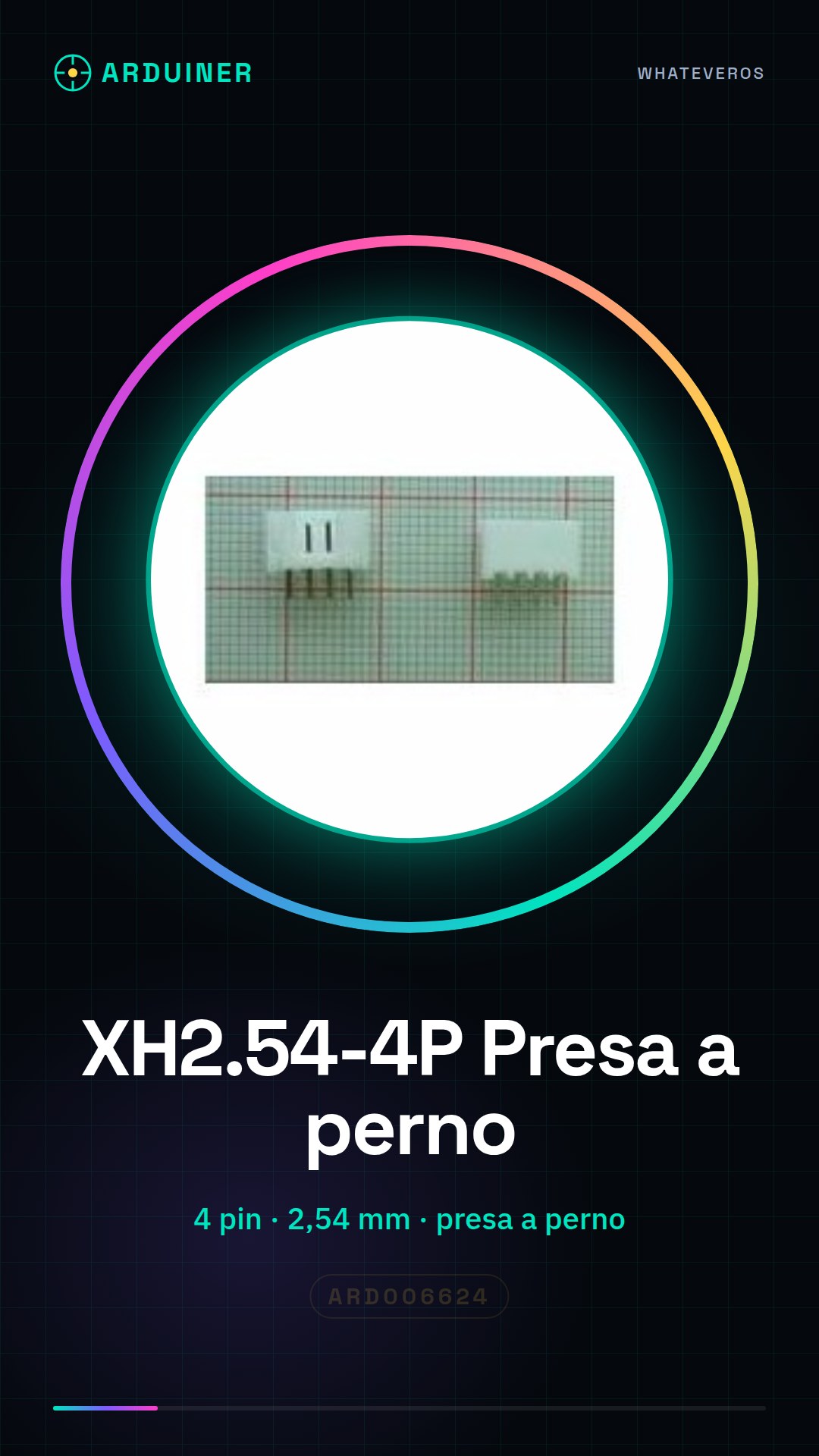20 pieces XH2.54-4P Right Header Socket
