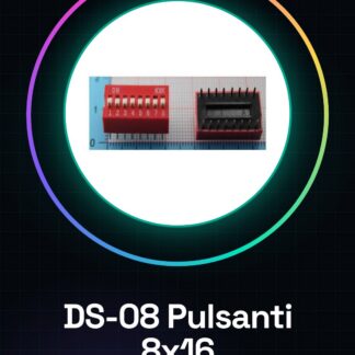 2 Pezzi DS-08 Code Pulsante 8set 16pins 2.54 Pitch