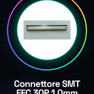 2 Pezzi Connettore SMT da circuito stampato per cavo piatto FFC 30P 1.0MM