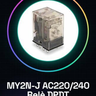 MY2N-J AC220 / 240 (S) Relè per uso generico DPDT 220/240 VAC 5A