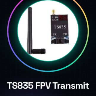 TS835 5V FPV 5.8G 600MW 32CH 7-28V Wireless AV Audio Video Transmitter