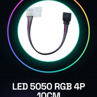 LED 5050 3528 RGB 4P 10CM Connettore Cavo