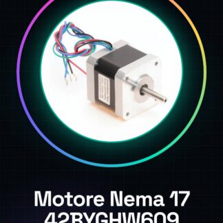 Moteur à pas Nema 17 42BYGHW609 1.7A pour imprimantes 3D