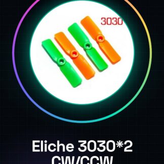 3030*2 Eliche 2 Pezzi CW + 2 Pezzi CCW Green and Orange