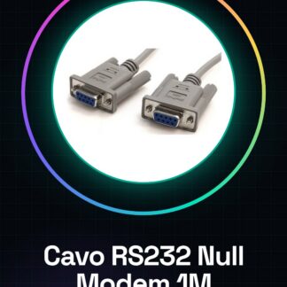 Câble RS232 Null Modem 1m DB9 Femelle-Femelle
