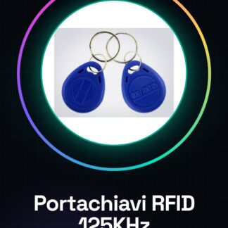2 Pezzi Portachiavi RFID NFC Tag Leggibili 125Khz EM4100 ID Card