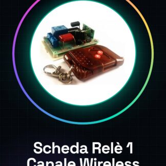 Scheda Relè 1 canale con telecomando Wireless 433Mhz 315Mhz Controllo Remoto Pulsante Ricevitore