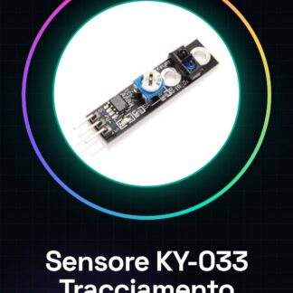 Sensore di caccia per linea di tracciamento auto intelligente KY-033