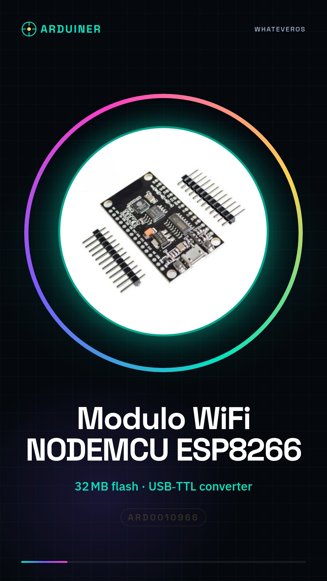 Modulo Wifi NODEMCU ESP8266 CH340G