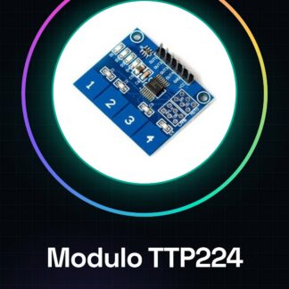 TTP224 Modulo sensore tattile digitale a 4 vie con interruttore tattile capacitivo per Arduino