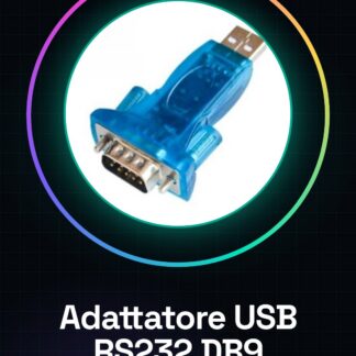 USB A PORTA SERIALE RS232 CAVO ADATTATORE CONNETTORE PORTA DB9 pin chip CH340