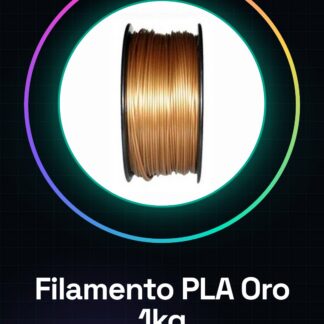 Filamento PLA 1.75mm 1kg – Oro – Alta Qualità per Stampanti 3D