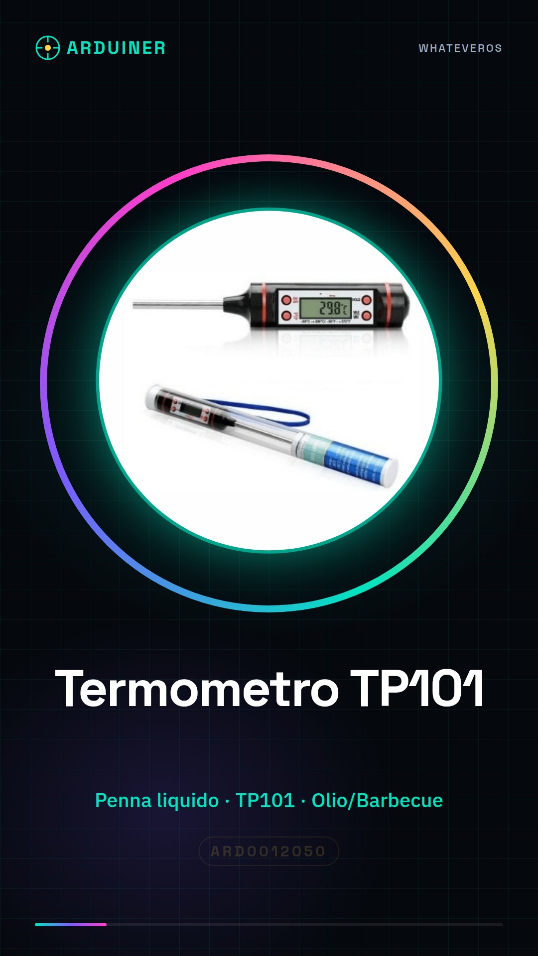 Termómetro de aceite de cocina / medición de temperatura de barbacoa / termómetro electrónico / pluma de temperatura líquida TP101