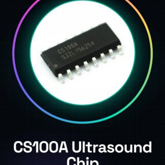2 Pezzi CS100A, chip a ultrasuoni, sostituisce HC-SR04, ampia tensione 3 ~ 5,5 V.