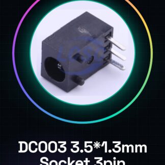 15 Pezzi DC003 3.5*1.3mm DC Power Socket 3pins