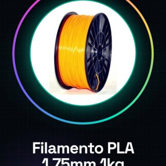 Filamento PLA 1.75mm 1kg – Arancione – Alta Qualità per Stampanti 3D