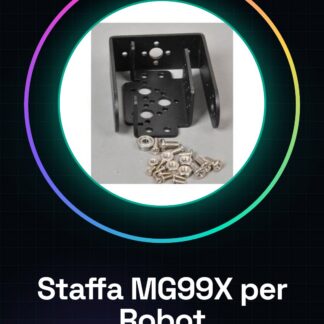 DIY Bracket with Base for MG99X Motor Connection for Robots