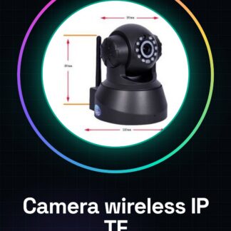 Caméra IP sans fil avec carte TF et P2P WIFI